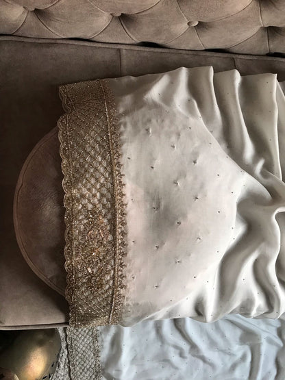 Lavisha Organza silk saree draping saree Beautiful sari blouse