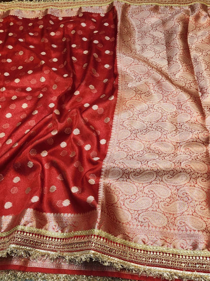 Tissue silk saree Indian wedding saree designer sarees