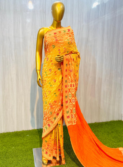 Banarsi Meenakari saree Indian traditional sarees blouse women sari