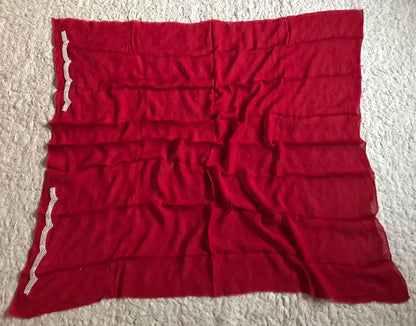 Red hot premium chiffon luxury sarees