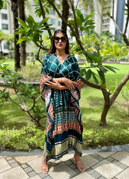 Malvika Gajji silk kaftan