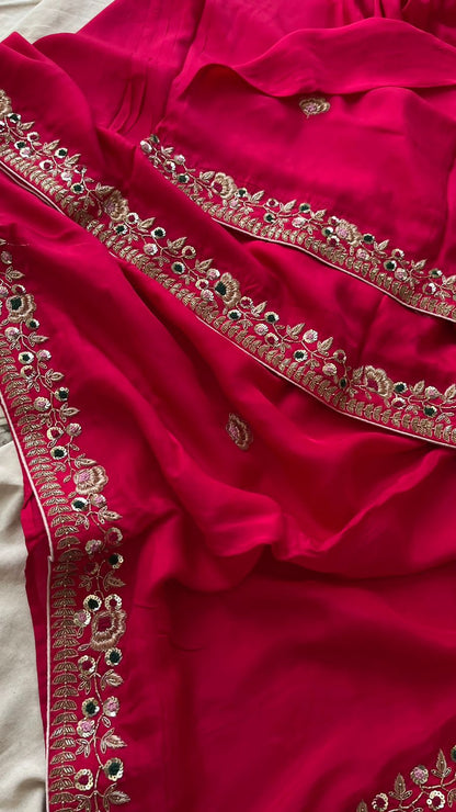 Ravisha munga silk saree beautiful sarees