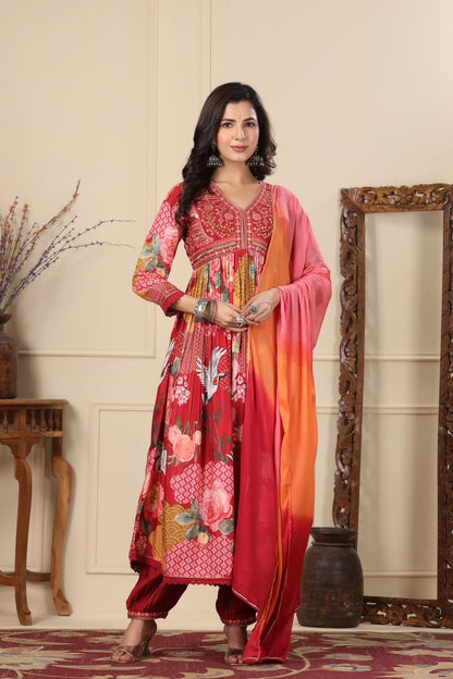 Alina Anarkali Pakistani inspired Indian suit
