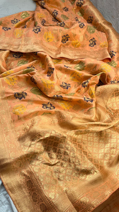 Monisha munga silk saree
