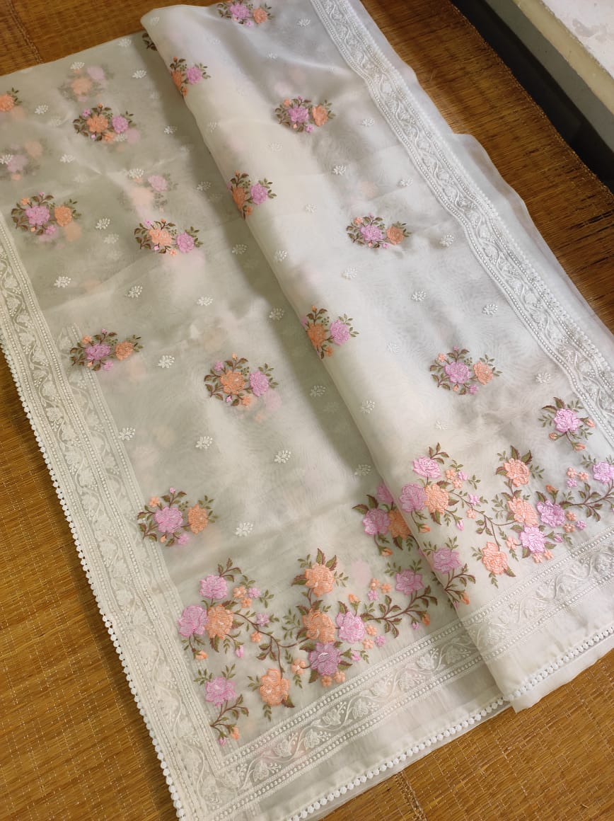 Rashia organza silk saree Indian sarees