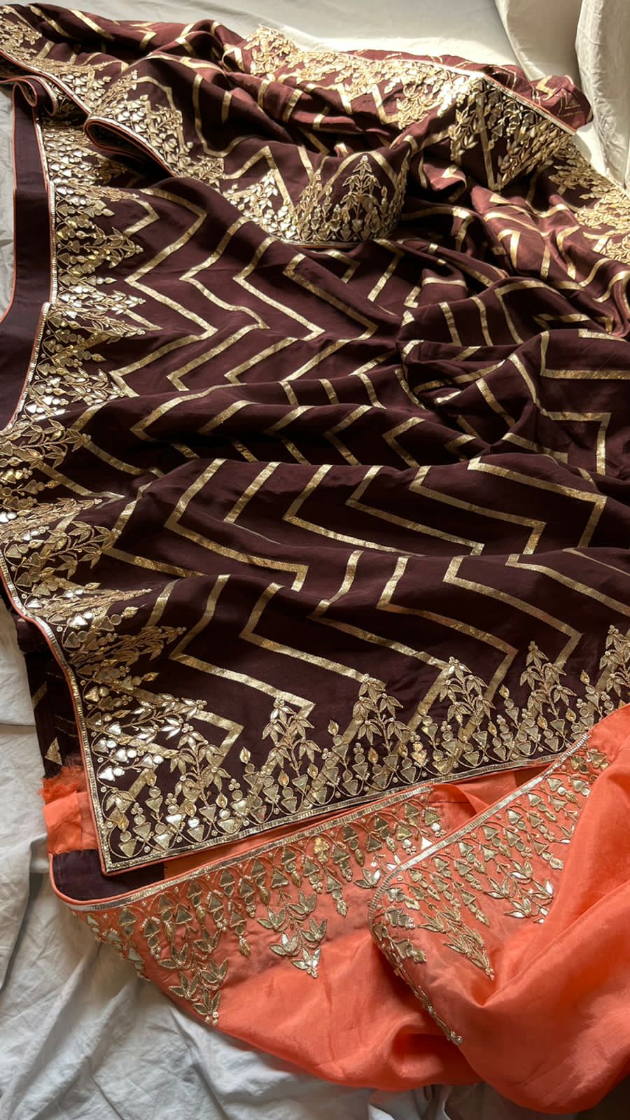 Banarsi Munga gottapatti saree