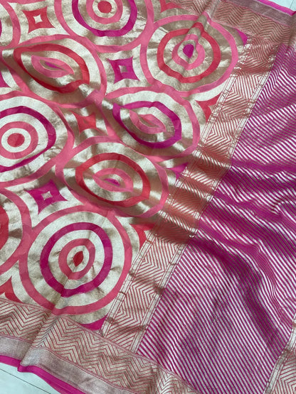 Navya khaddi gorgette saree women sarees
