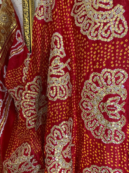 Raina Gajji silk Dupatta embroidered Dupatta