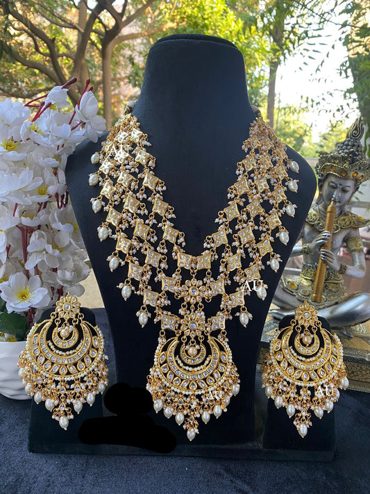 Kranika Kundan jewellery set