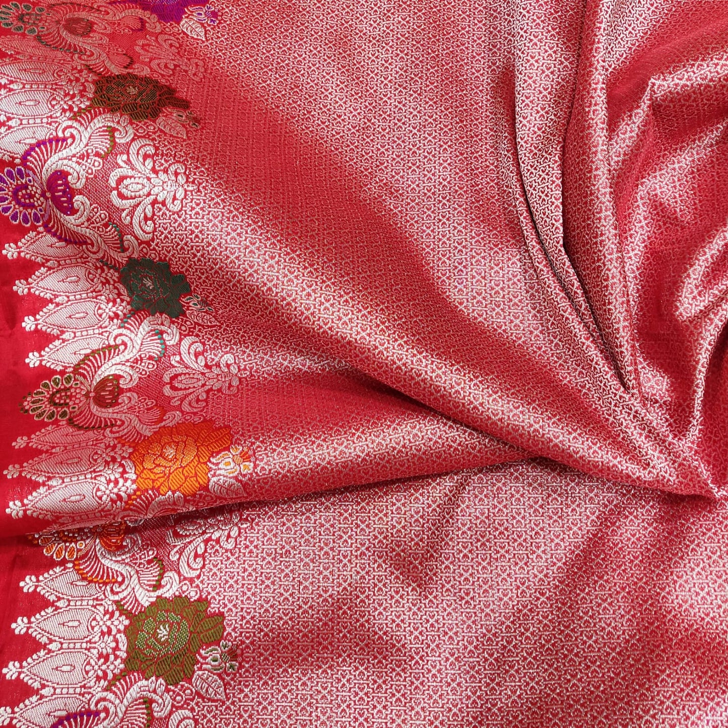 Valisha handwoven kora saree