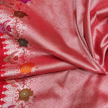 Valisha handwoven kora saree