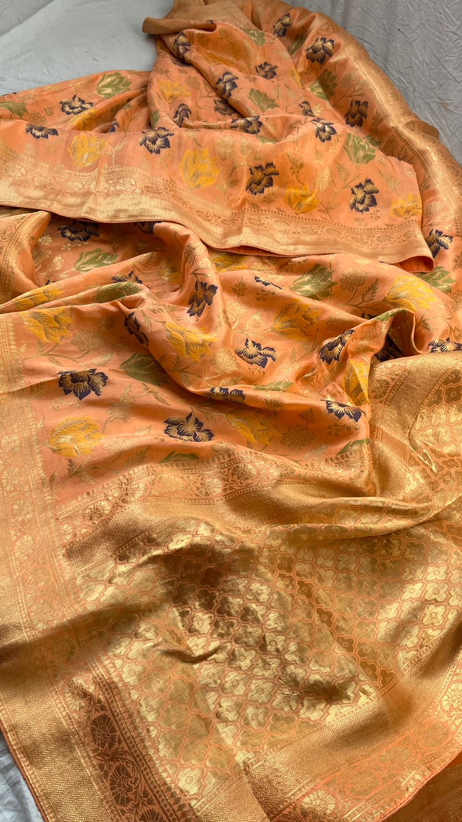 Monisha munga silk saree