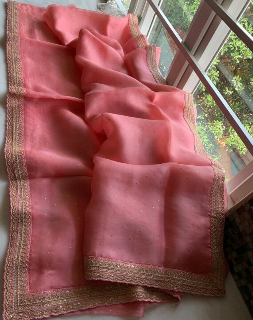 Valida organza beautiful saree