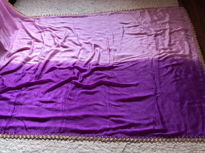 Vamia crepe chinon beautiful sarees