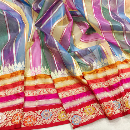 Ranjani rangkat Kora saree