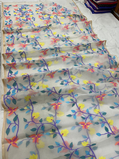 Mohini tantum jamdani saree