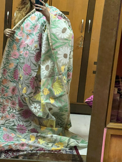 Shakuntala jamdani saree