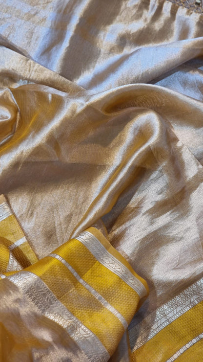 Niva tissue organza beautiful saree