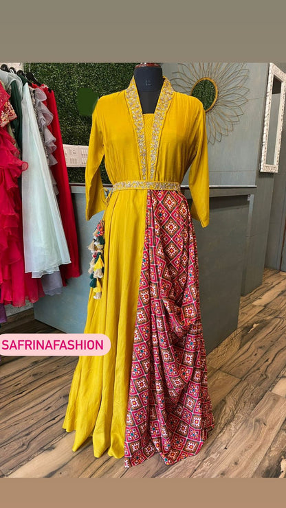 Susan designer indowestern dress