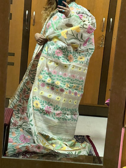 Shakuntala jamdani saree