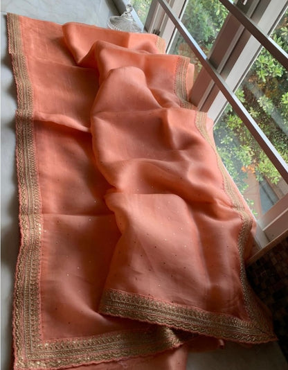 Valida organza beautiful saree