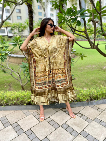Malvika Gajji silk kaftan