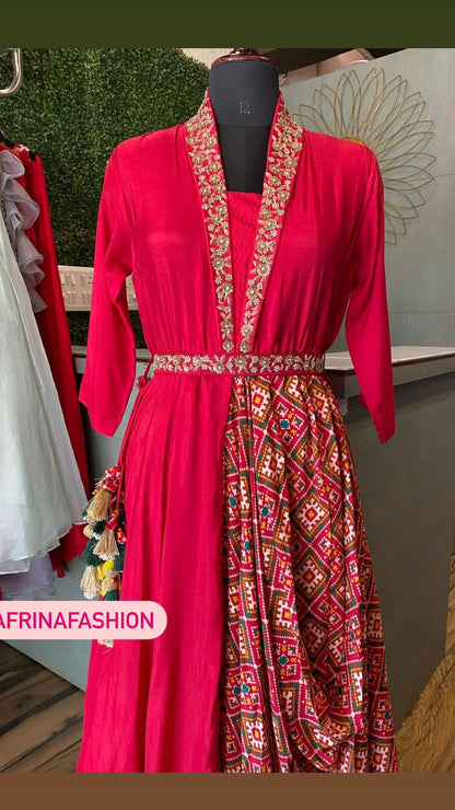 Susan designer indowestern dress