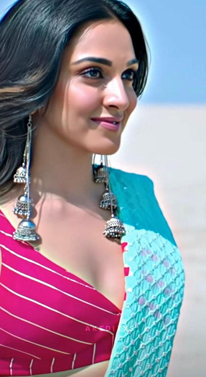 Alia hanging Jhumki earrings