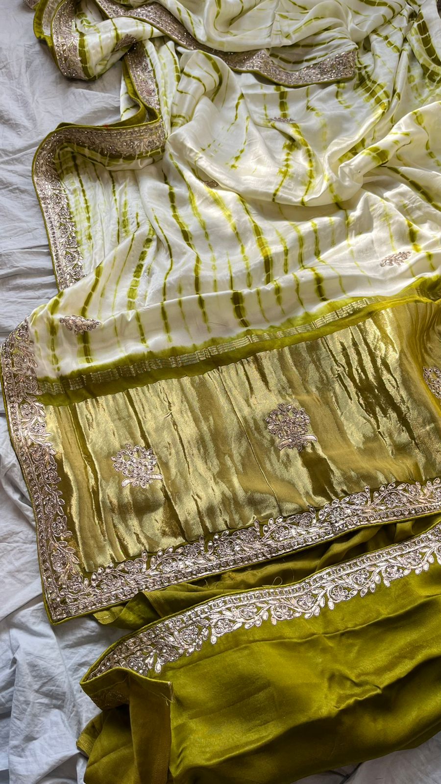 Gajji silk gottappati saree