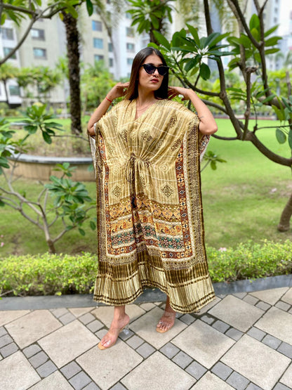 Malvika Gajji silk kaftan