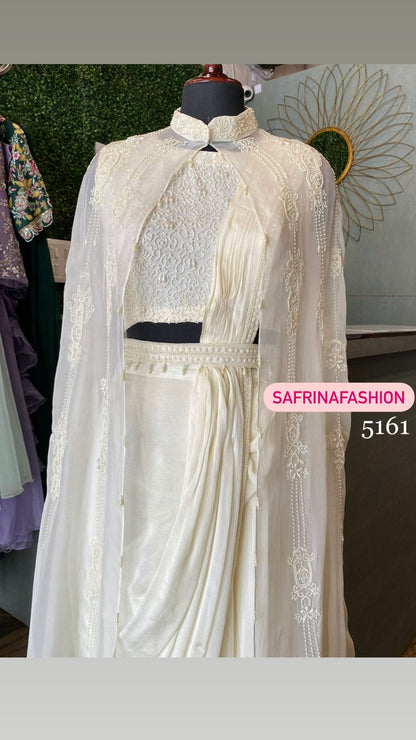 Pearl angel indowestern dress