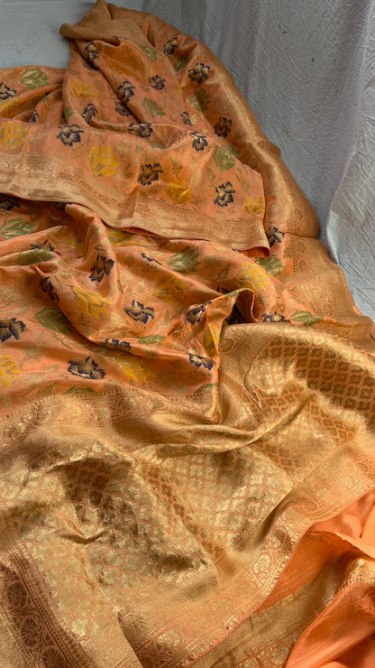Monisha munga silk saree