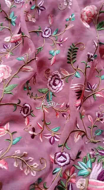 Kaveri Kashmiri parsa saree