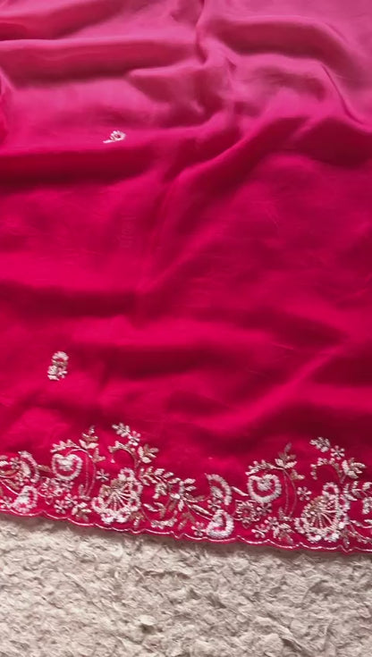 Bulbul organza silk saree