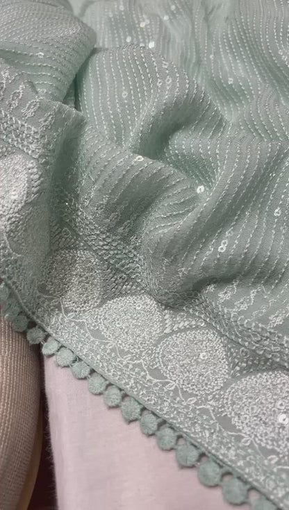 Sensita sequence saree