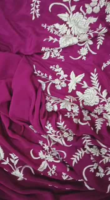 Gulabo Parsi Gara saree