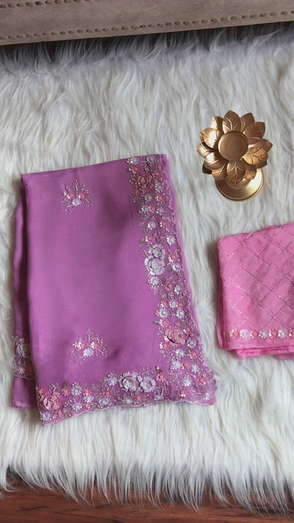 Pritika luxury embroidered saree