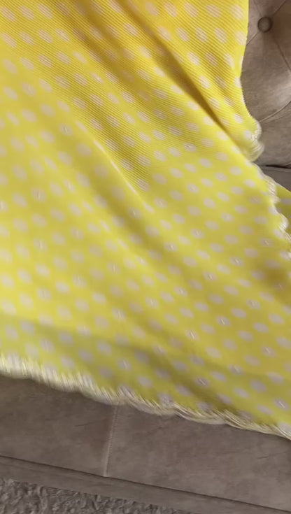 Lime swag vogue saree