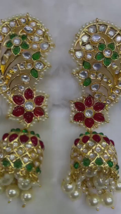 Gulnaash jhumki Earrings