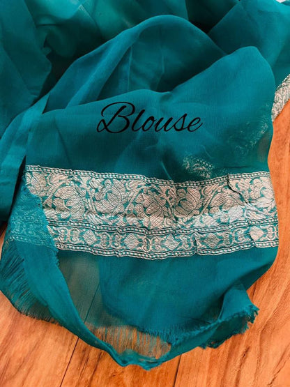 Mohini Banarsi chiffon saree