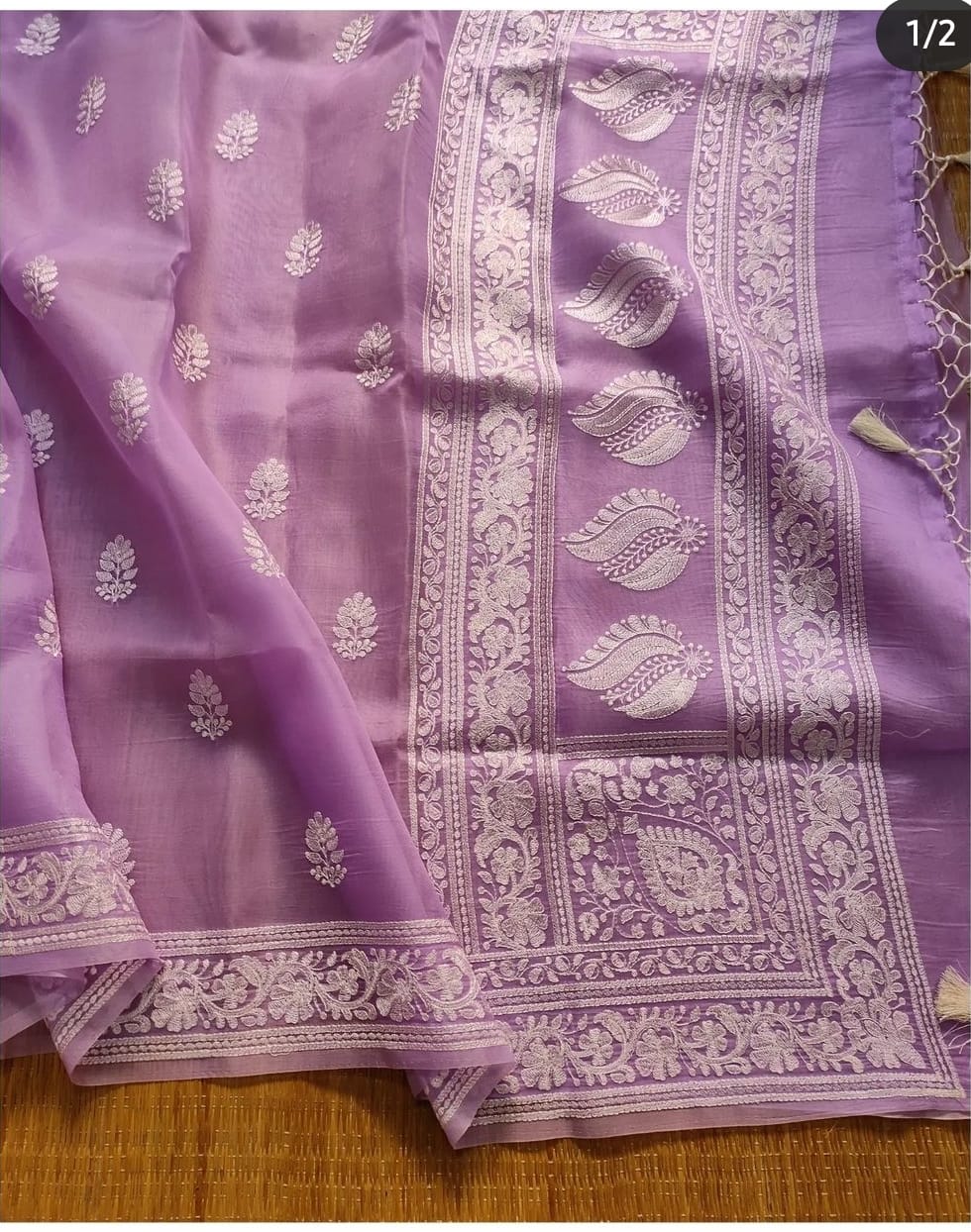 Pavika organza saree