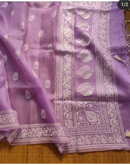 Pavika organza saree