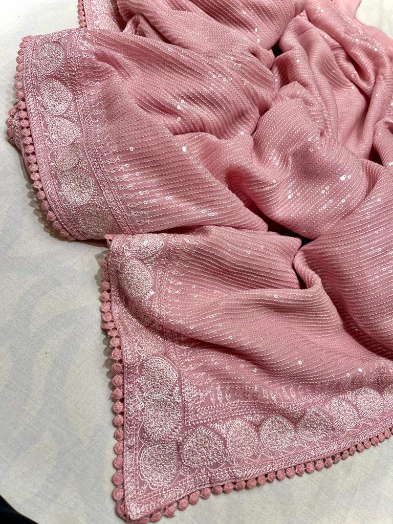 Sensita sequence saree