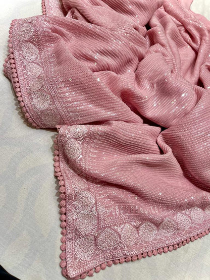 Sensita sequence saree