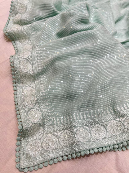 Sensita sequence saree