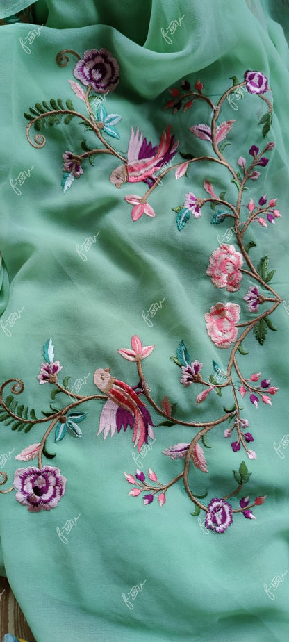 Kaveri Kashmiri parsa saree