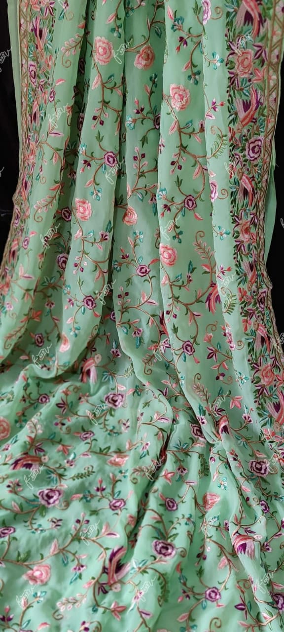 Kaveri Kashmiri parsa saree