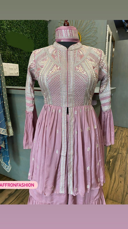 Pink beautiful gown