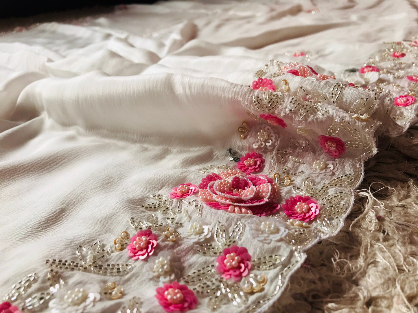 Fairly elegance chignon saree