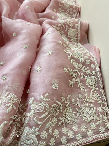 Inisha organza saree